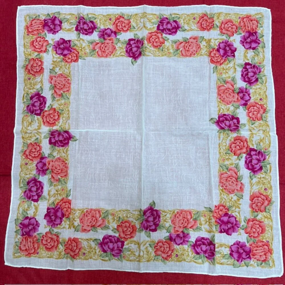 BUNDLE 4: YSL-LANVIN C.-TSUMORI-LANCETTI Scarf/Lg Handker Cot/Silk 24